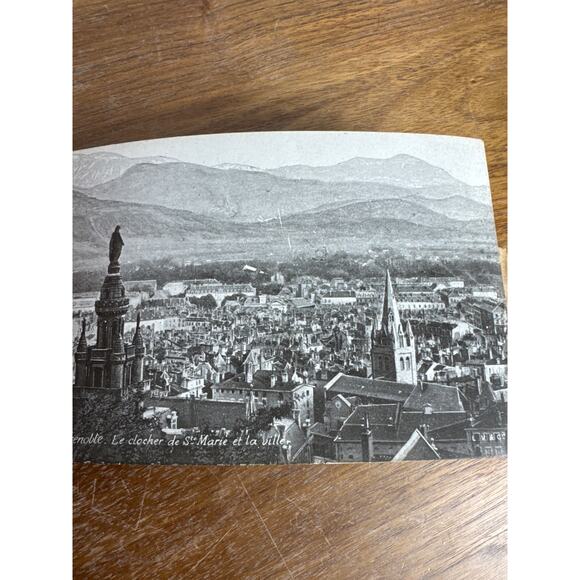 Grenoble Photograph Postcards 20 Different Cards French Architecture Photo View - Picture 10 of 10